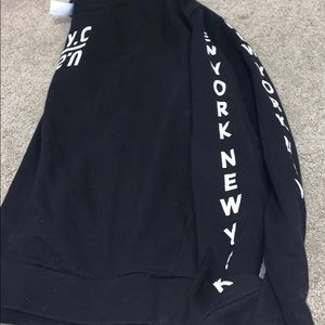 h&m long sleeve crew neck